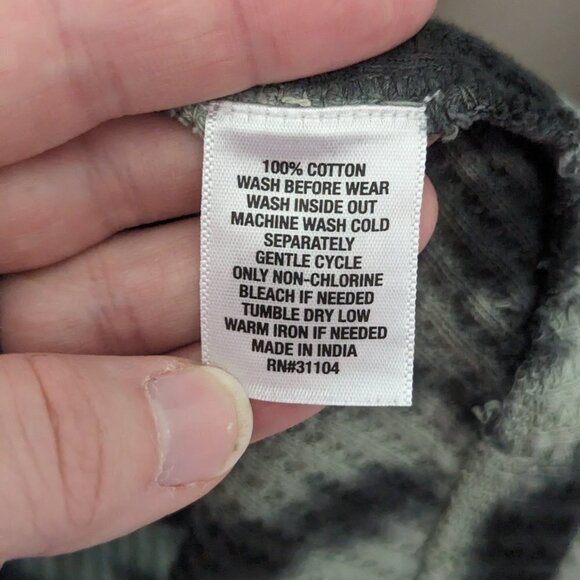 Wonderly mint green and black tie dye waffle knit cowl neck long sleeve XL EUC - Picture 5 of 10